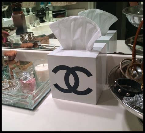 chanel tissue box uk|Chanel tissue box white.